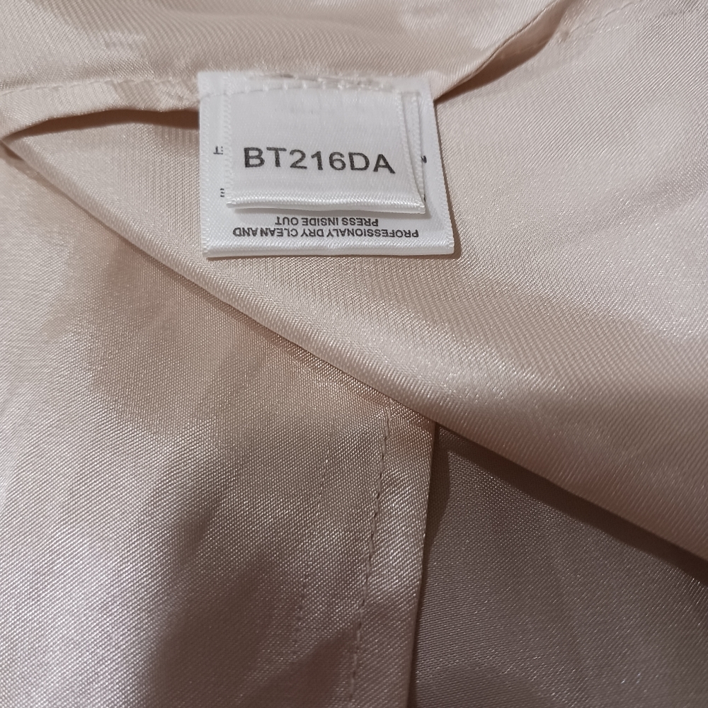 BCBGMaxAzria Silk Halter Maxi Dress Gown Palm Print Sequin - Picture 12 of 13